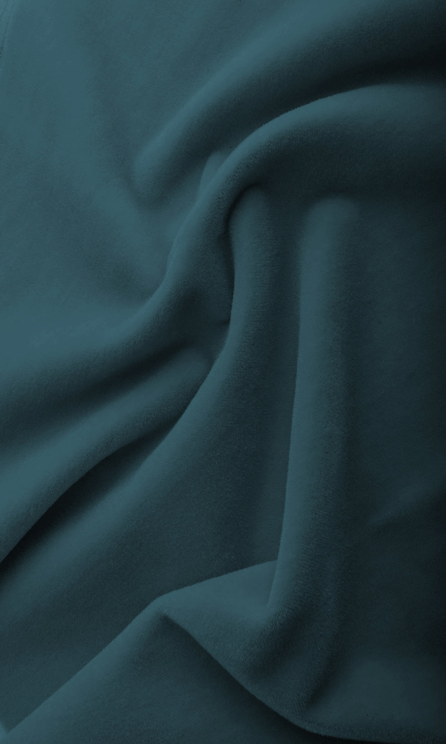 Velvet Home Textile Fabric Material By the Metre (Steel Blue)