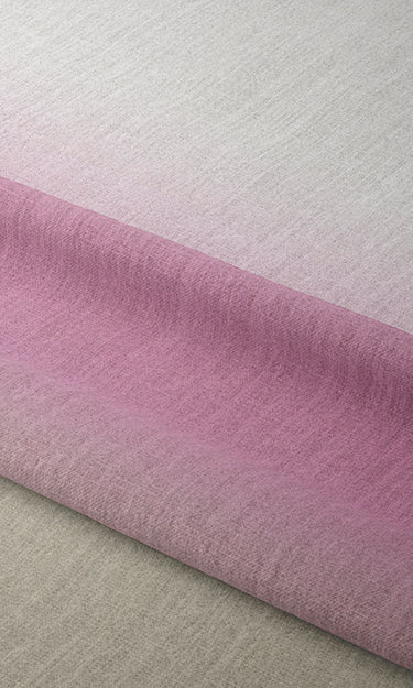 3-Tone Ombre Fabric Material By the Metre (Pink/ Beige)