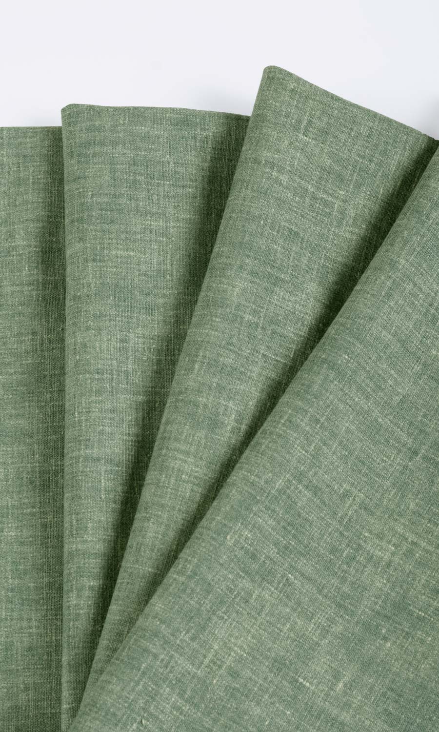 Poly-Cotton Blend Window Treatments Fabric By the Metre (Jade)