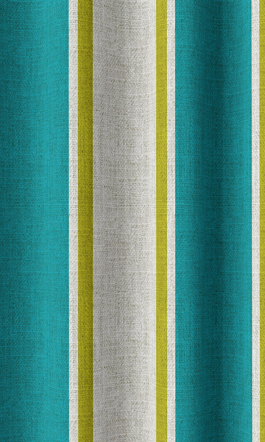 Striped Print Home Décor Fabric Sample (Pacific Blue)