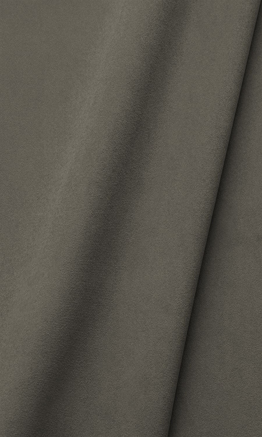 Velvet Window Treatments Fabric By the Metre (Grey)