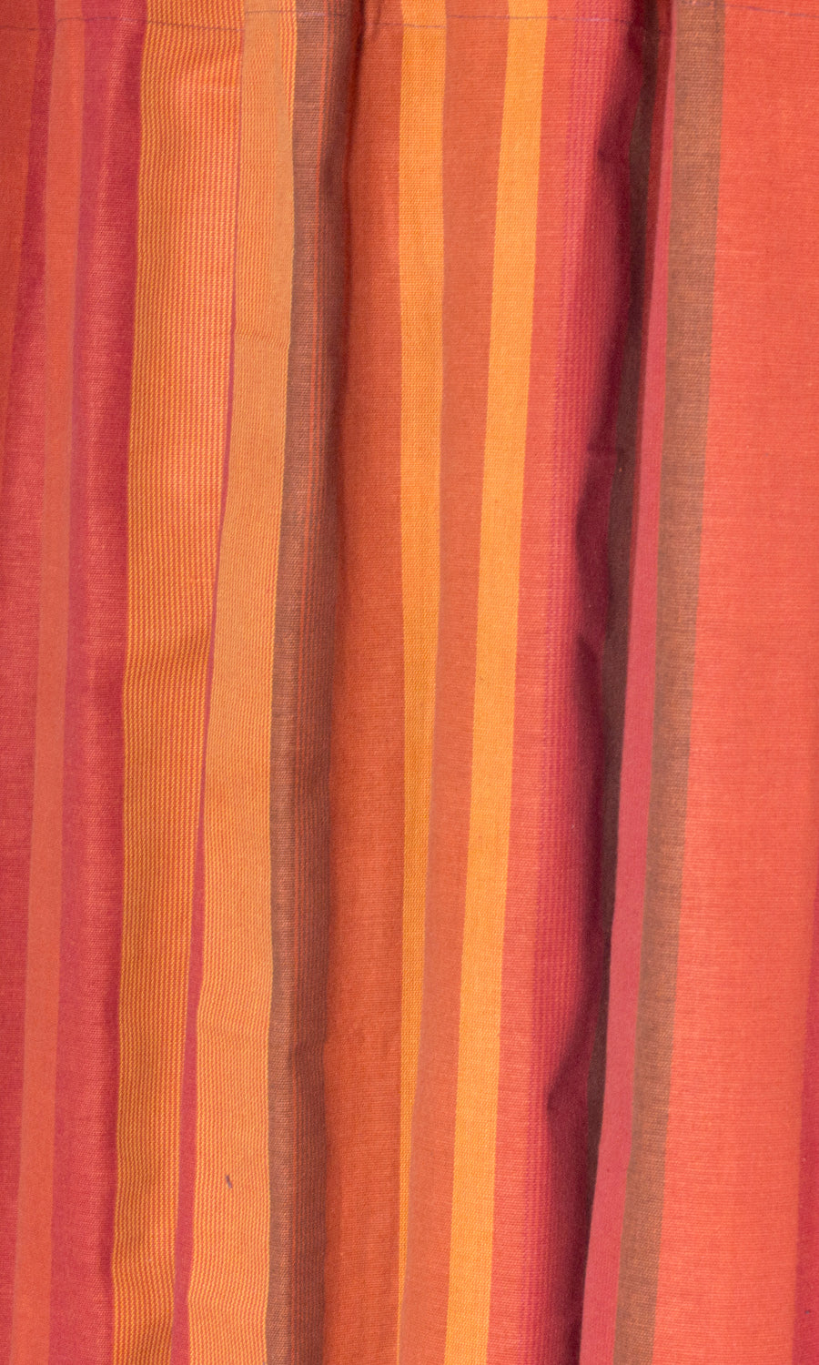Cotton Window Treatments Fabric By the Metre (Orange)