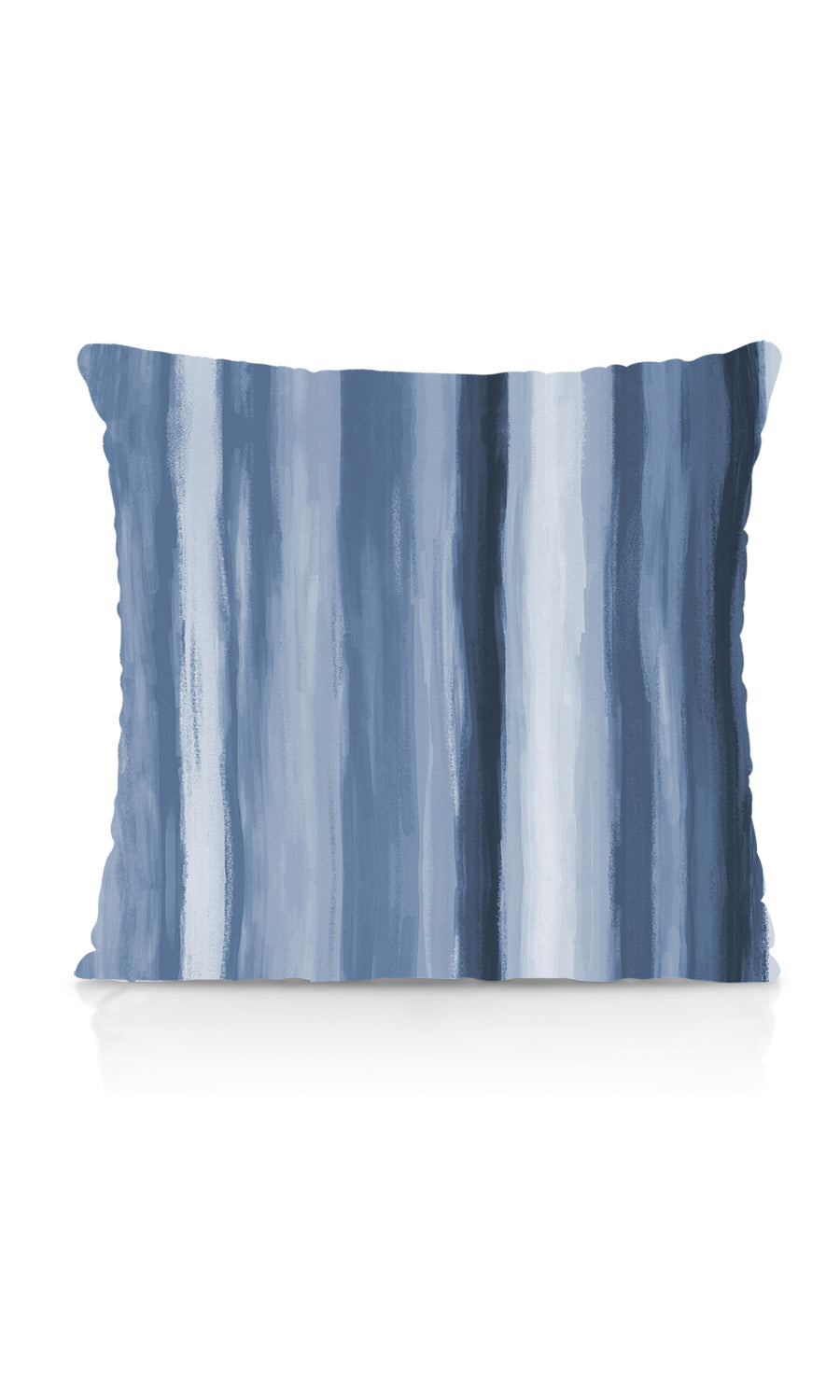 Modern Striped Fabric Material By the Metre (Cobalt/ Denim Blue)