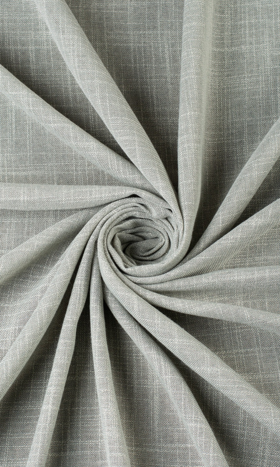 Textured Sheer Window Treatments Fabric Sample (Green-Grey)