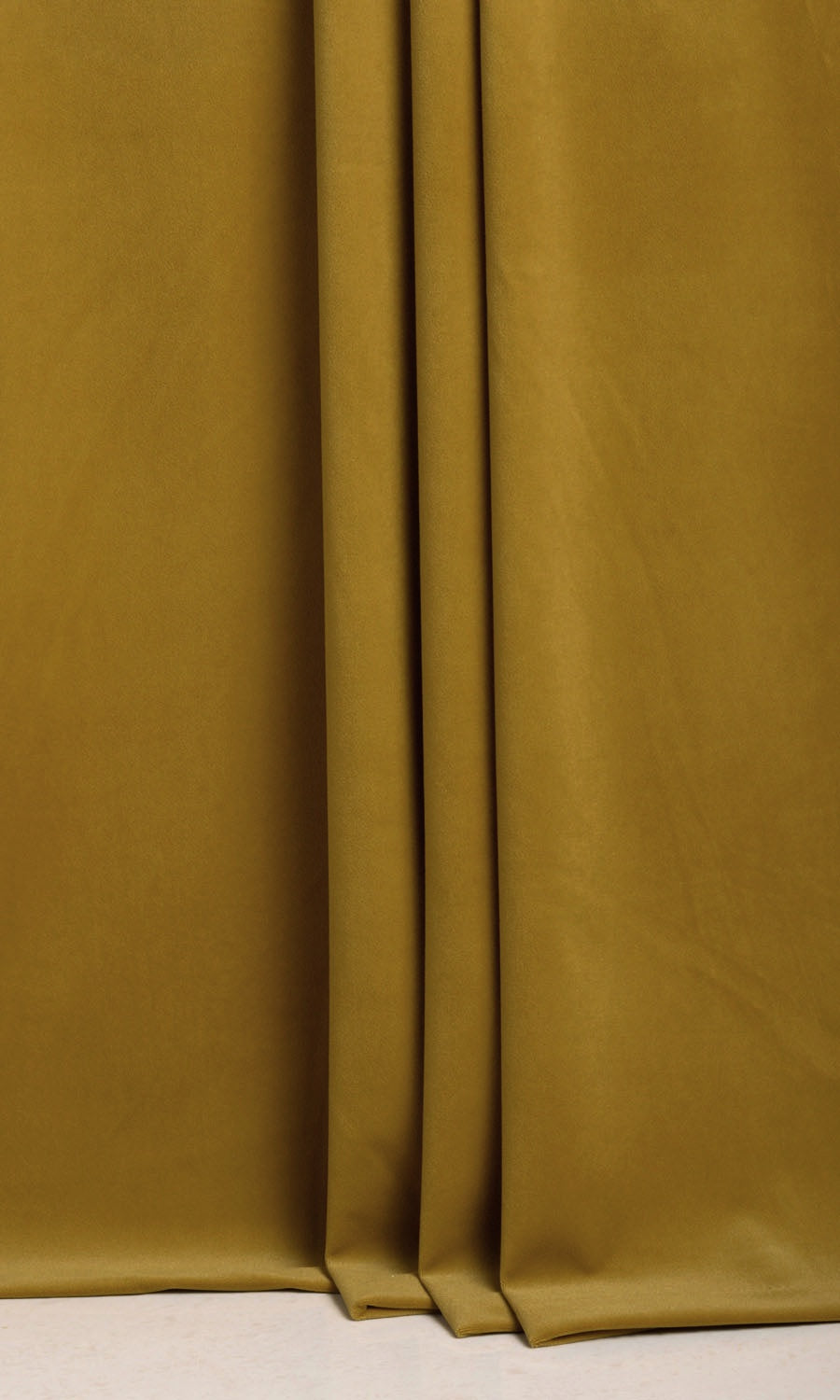 Velvet Fabric Material By the Metre (Golden Yellow)