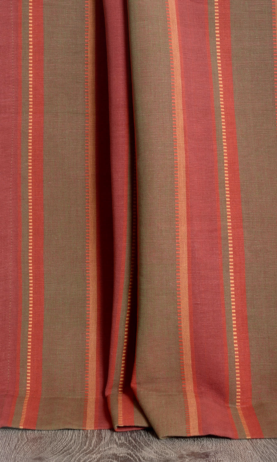 Cotton Home Textile Fabric Material Sample (Red/ Green)