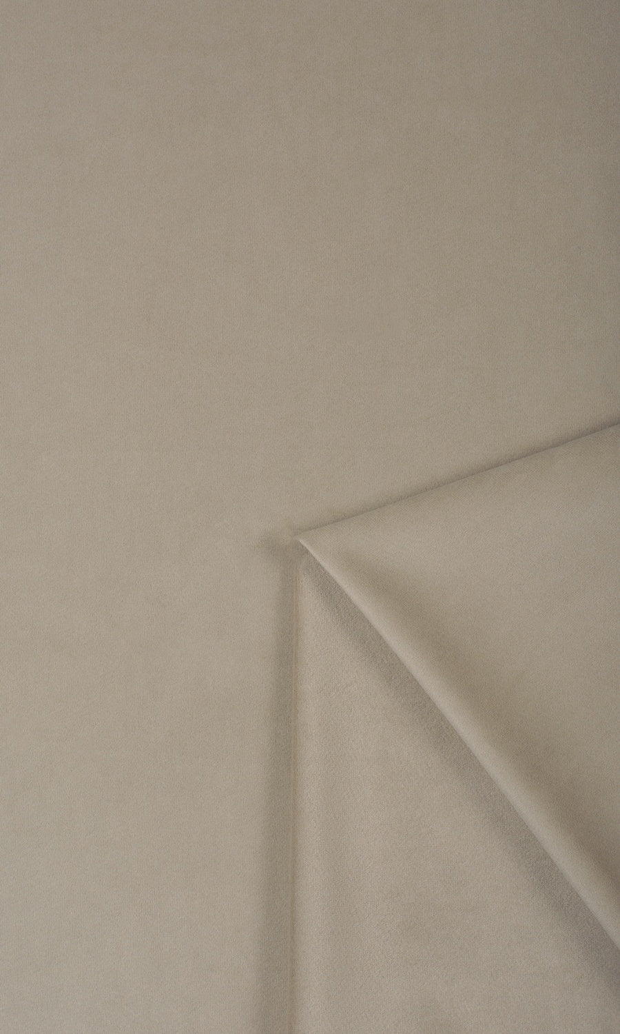 Velvet Home Décor Fabric Sample (Tan/ Beige)