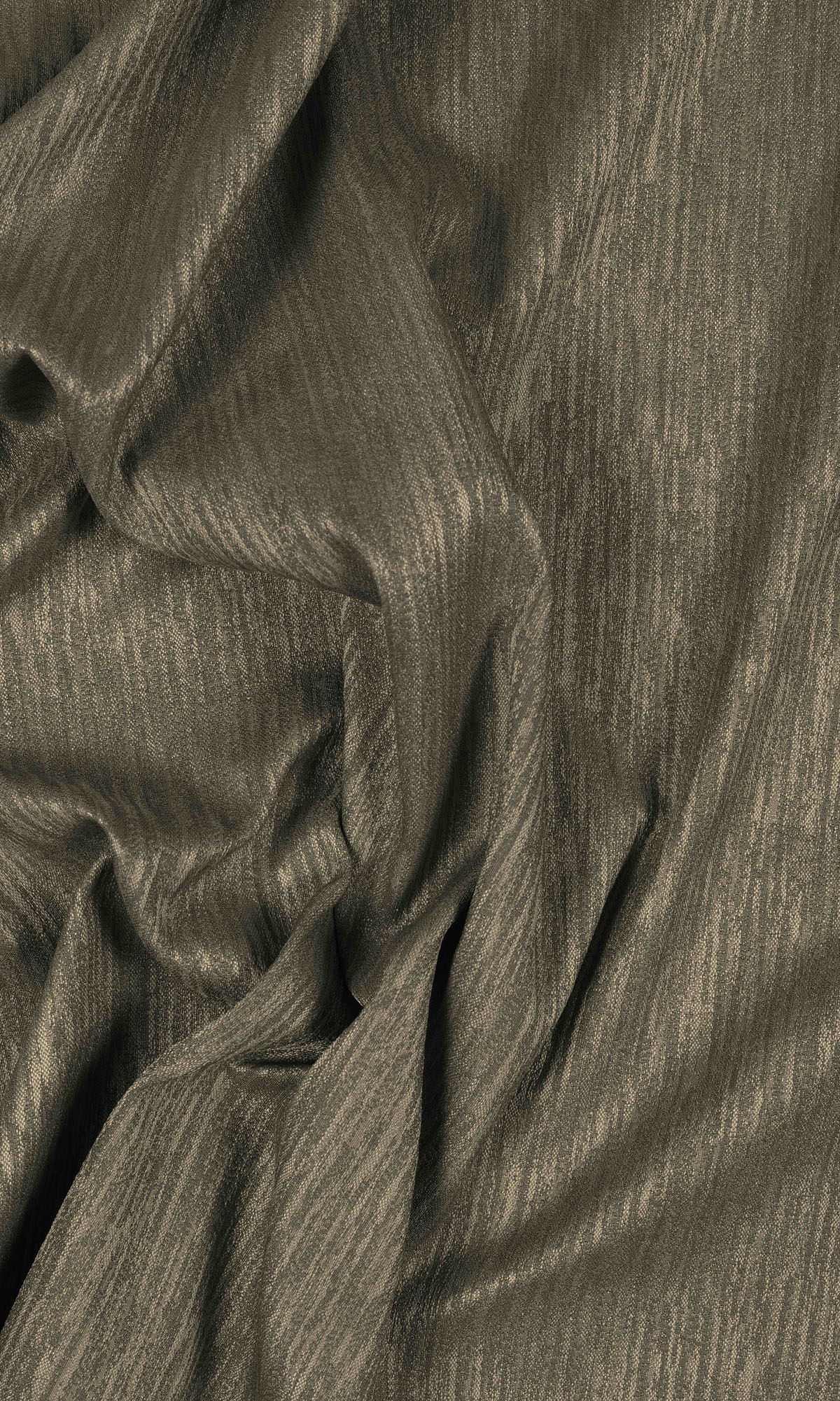 Textured Window Treatments Fabric By the Metre (Brown)