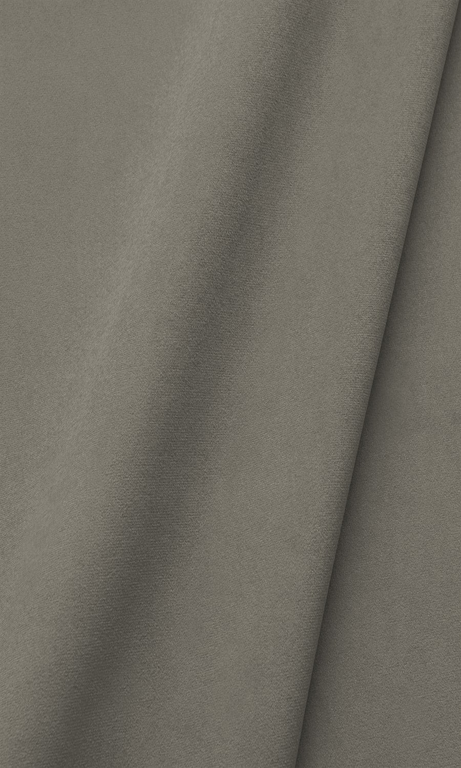 Velvet Window Treatments Fabric By the Metre (Grey)