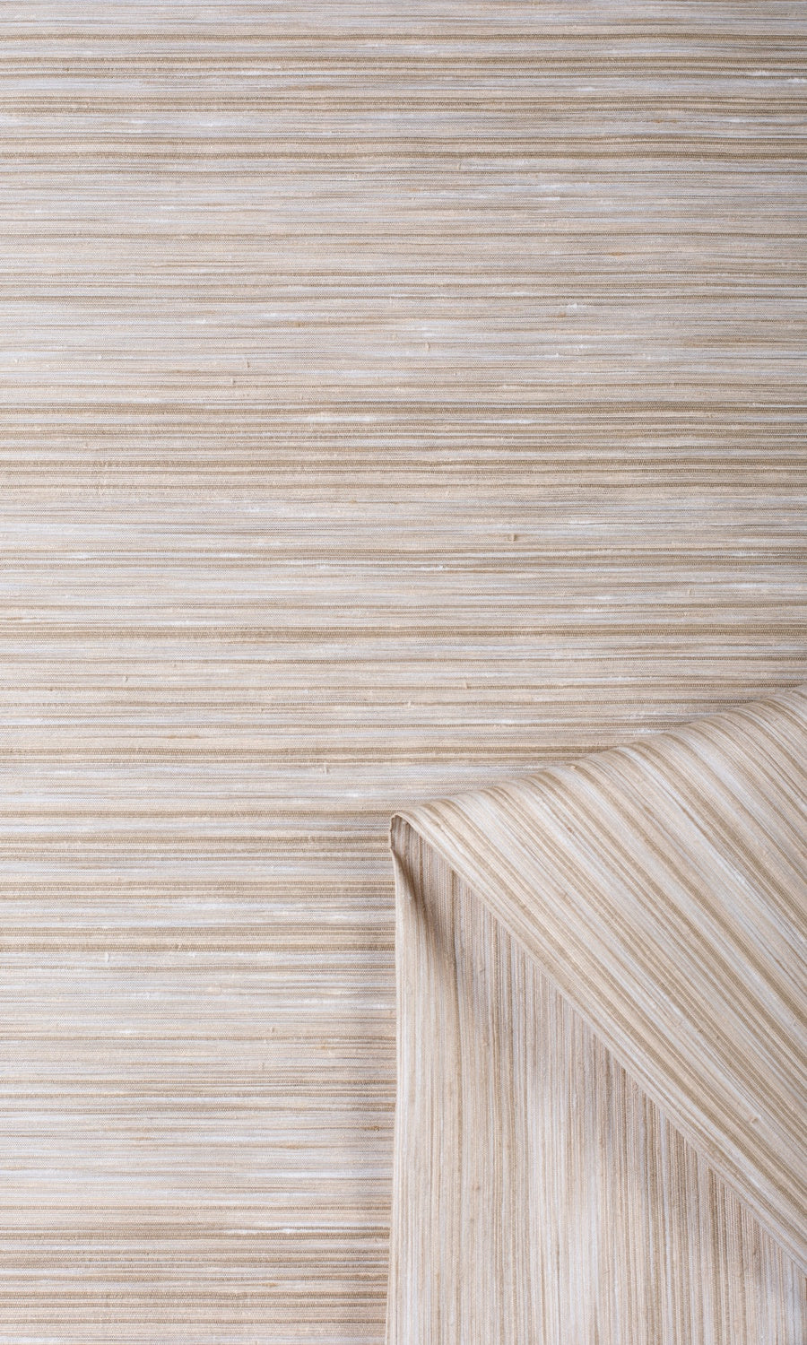 Faux Silk Home Textile Fabric Material By the Metre (Sand Beige)