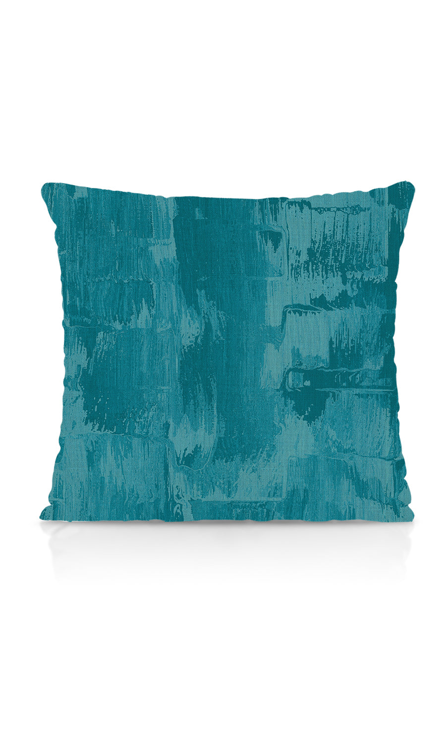 Striped Home Textile Fabric Material Sample (Teal/ Turquoise Blue)