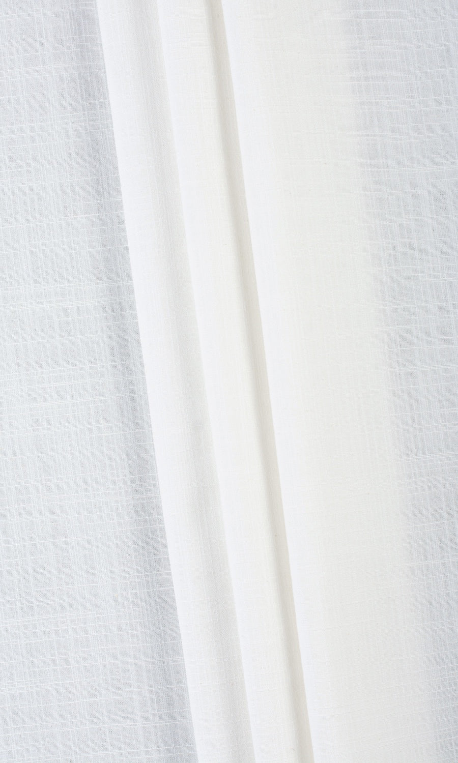 Plain Linen-Texture Free Fabric Material Sample (White)
