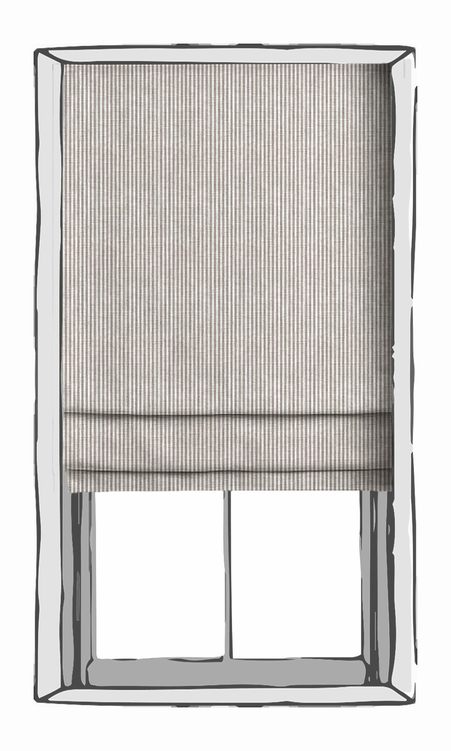 Modern Geometric Patterned Window Treatments Fabric By the Metre (Mauve)