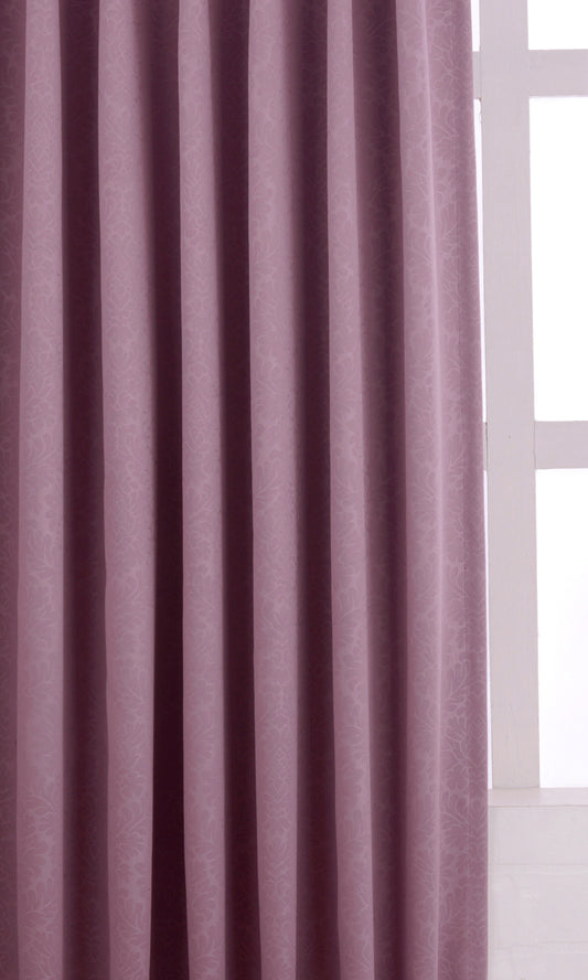 Blackout  Home Décor Fabric Sample (Purple)
