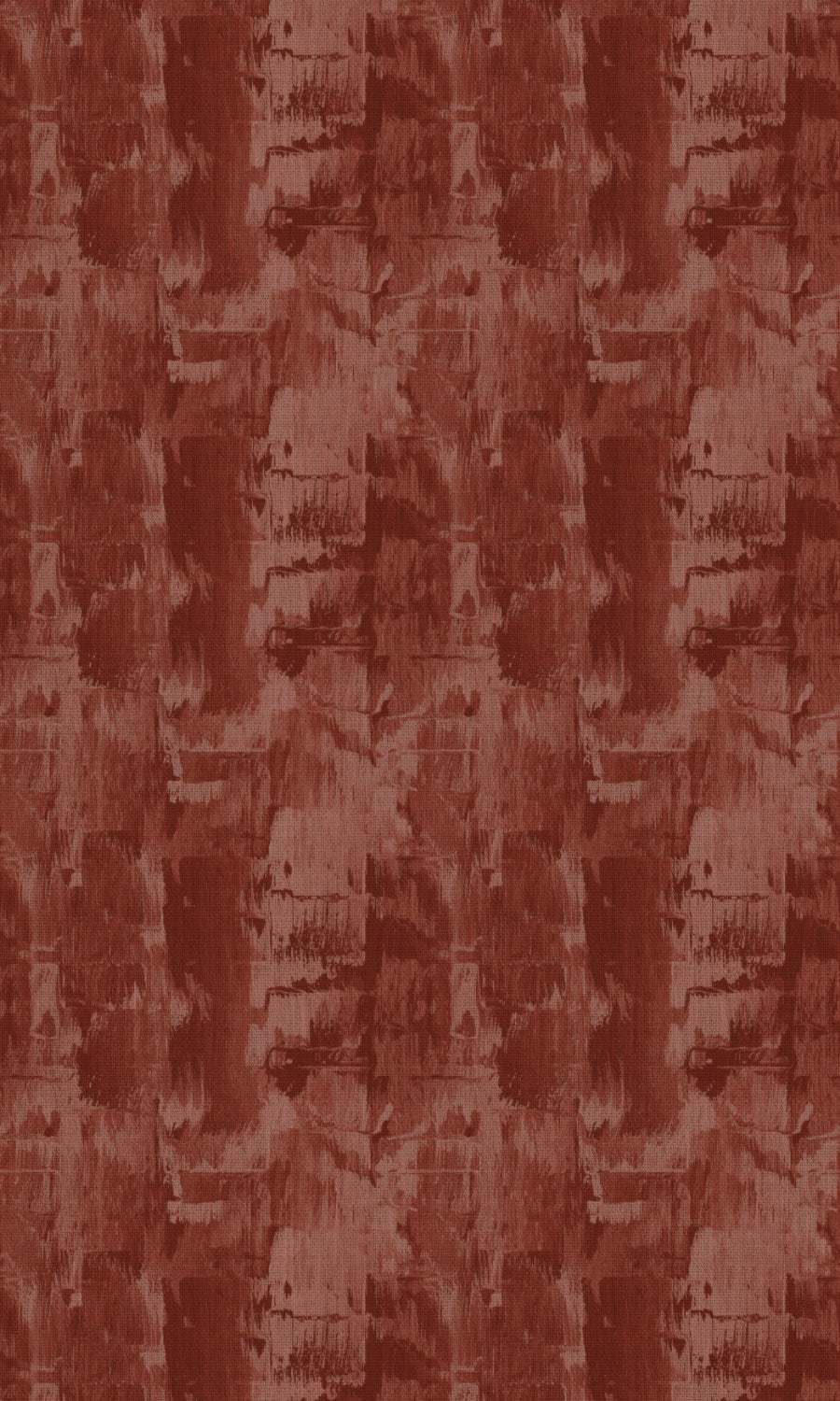 Watercolor Effect Striped Free Fabric Material Sample (Red)