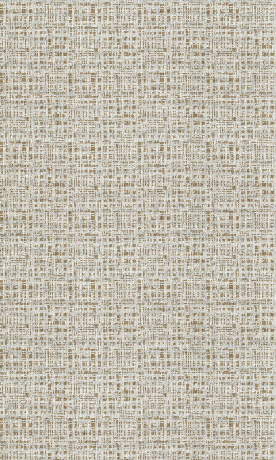 Abstract Print Free Fabric Material Sample (White/ Pale Brown)