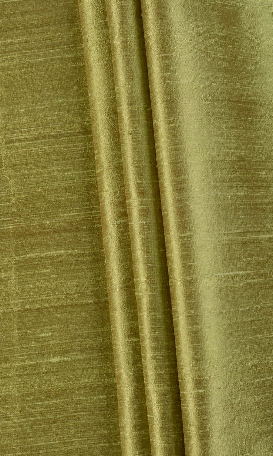 Pure Silk Free Fabric Material Sample (Olive Green)
