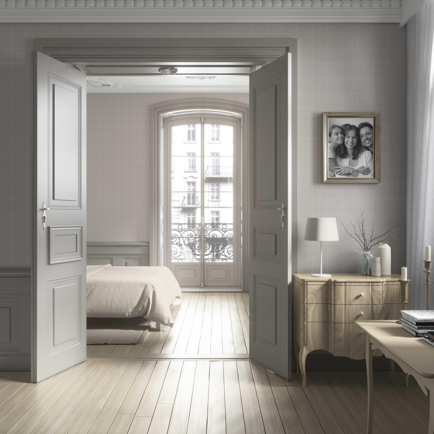 Neutral Textured Check/ Geometric Living Room Wallpaper (Taupe/ Gray)