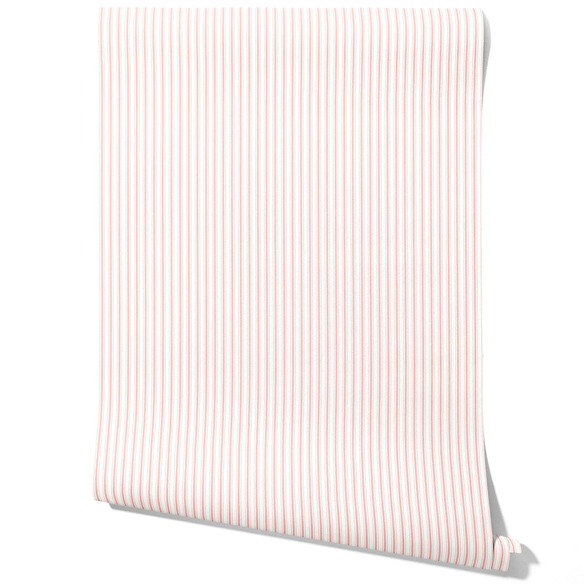 Geometric Striped Kitchen Wallpaper (Blush Pink)