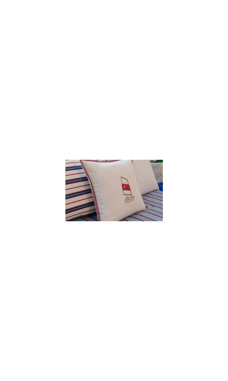 Cotton Window Treatments Fabric Sample (White/ Ivory)