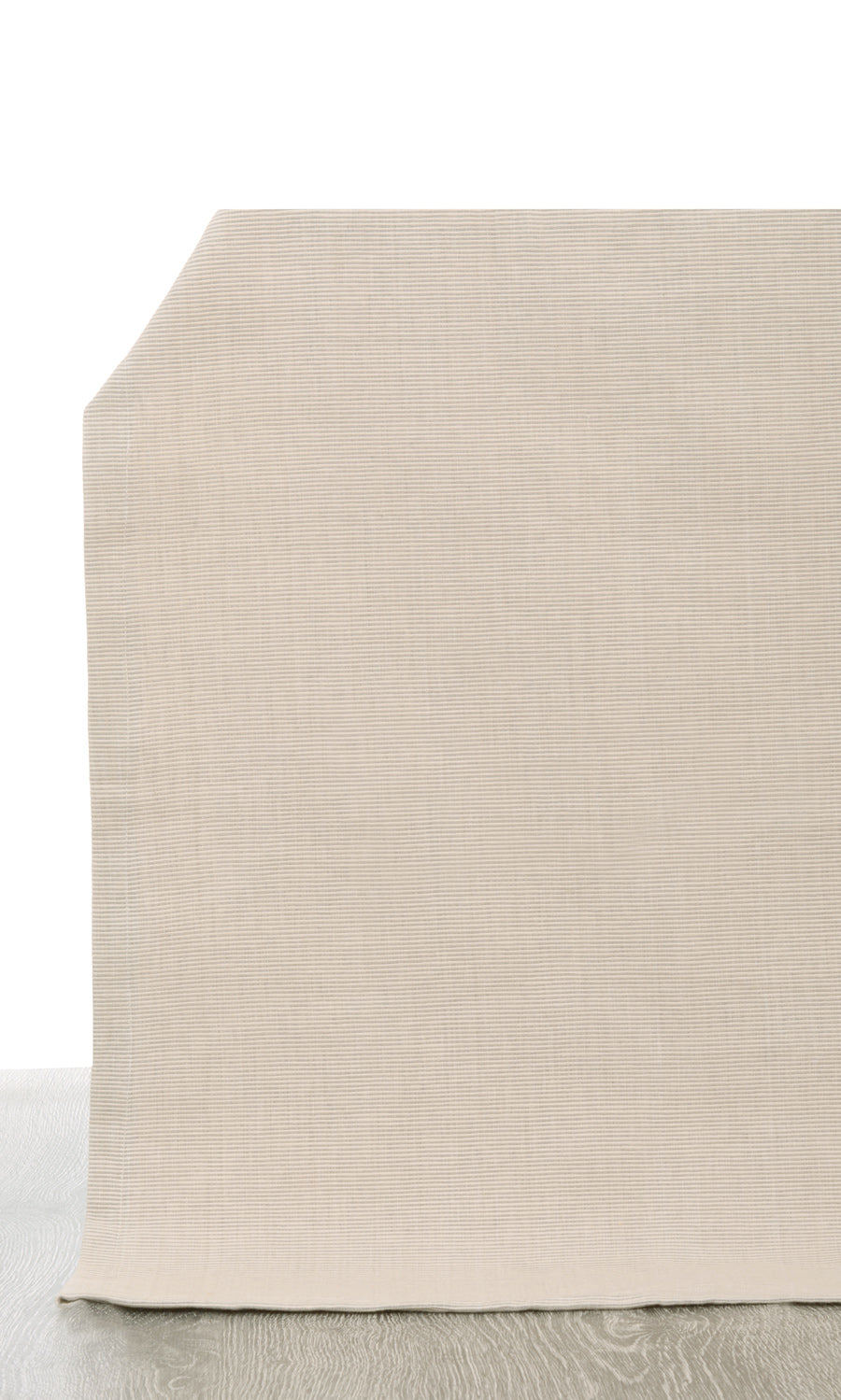 Cotton Window Treatments Fabric Sample (Ivory/ Beige)