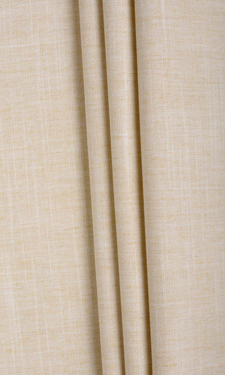Plain Linen Texture Home Textile Fabric Material By the Metre (Pale Beige)