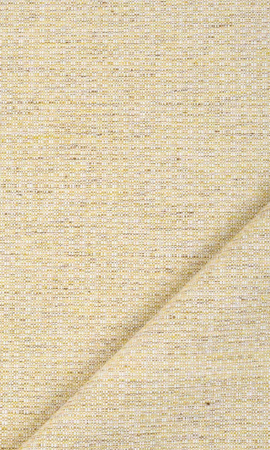 Textured Poly-Cotton Window Treatments Fabric By the Metre (Yellow)