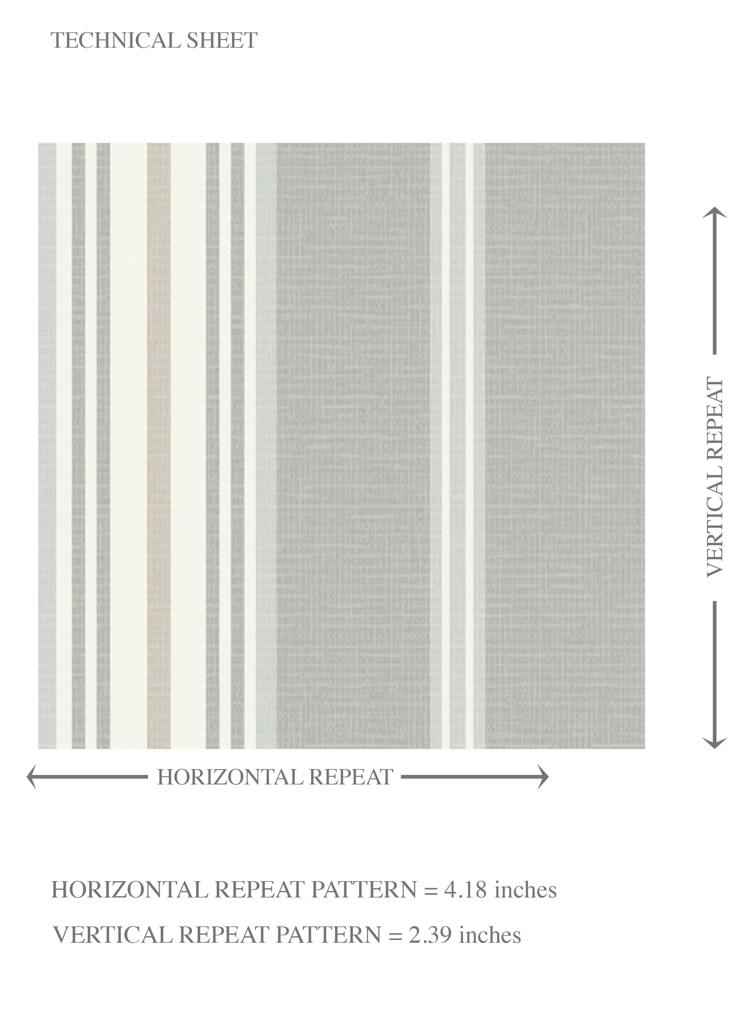 Neutral Geometric Striped Kids Room Wallpaper Sample (Grey)