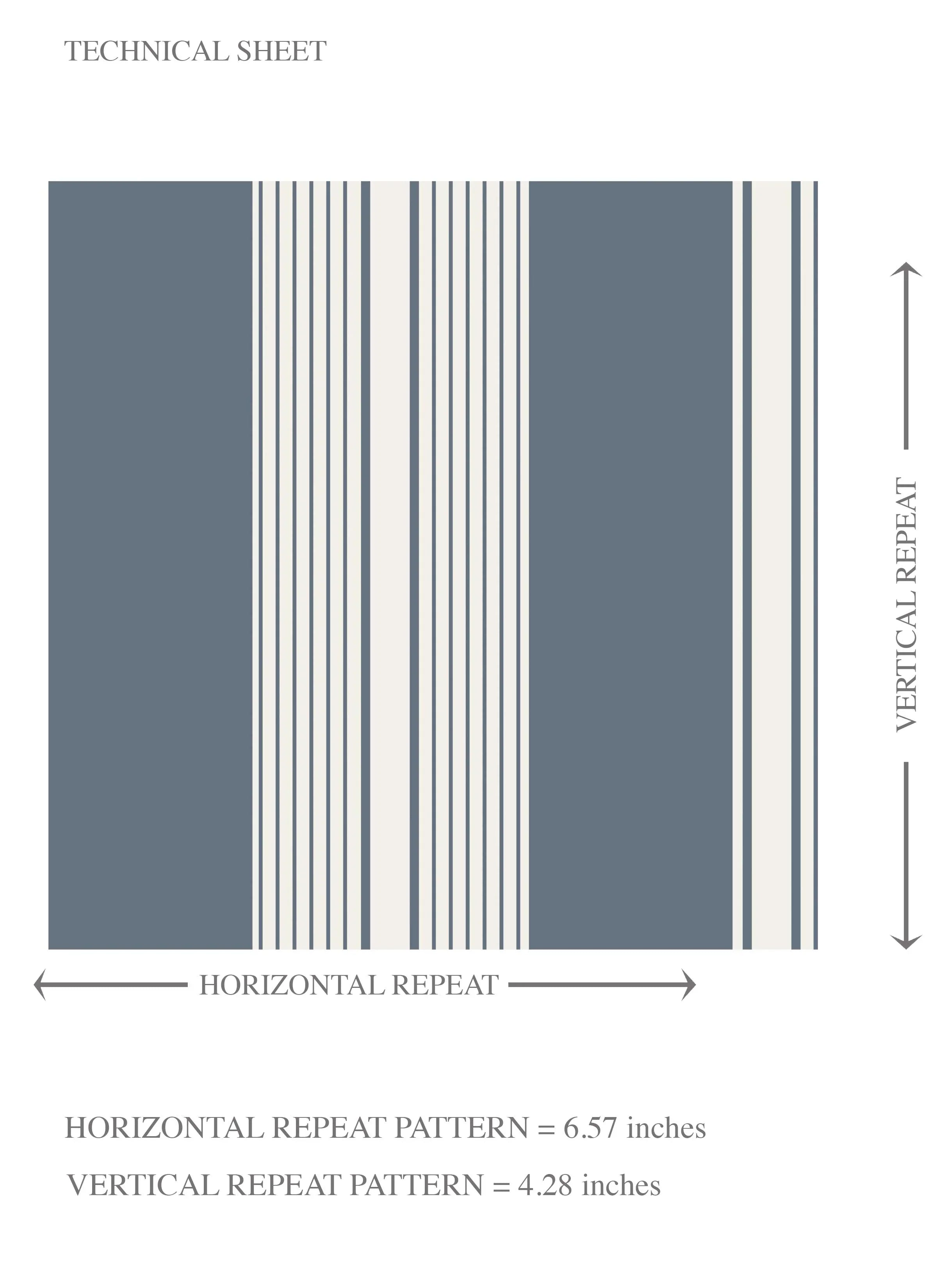 Geometric Striped Kids Room Wallpaper Sample (Slate Grey/ Blue)