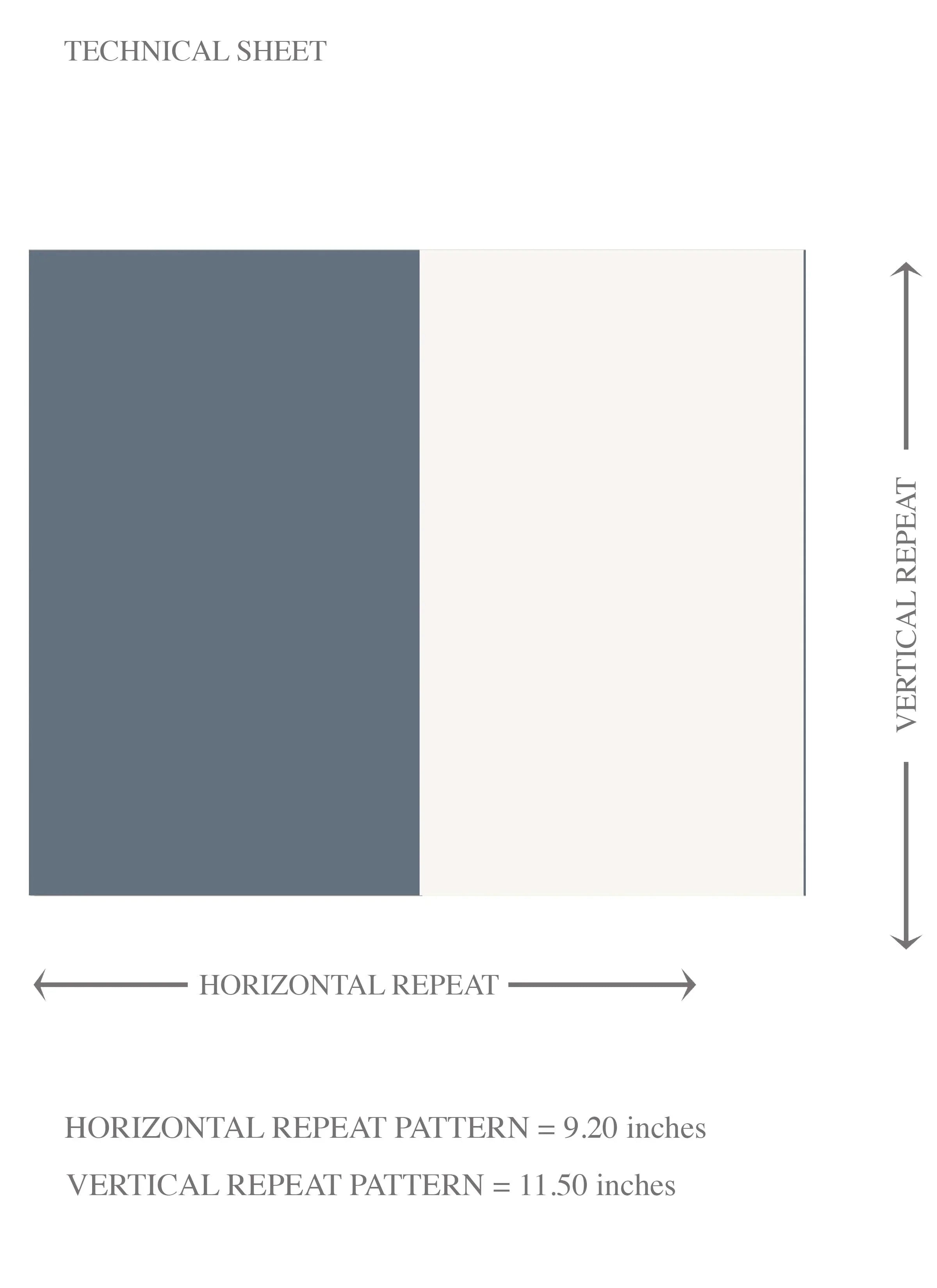 Neutral Geometric Striped Kids Room Wallpaper Sample (Slate Blue/ White)