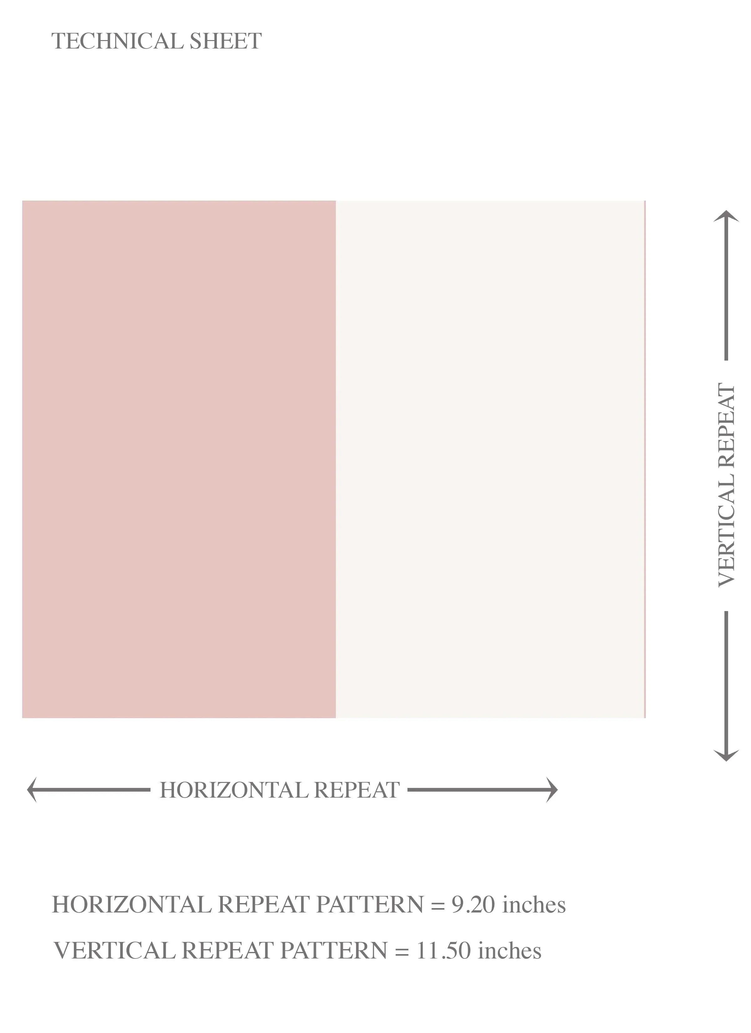 Geometric Striped Kids Room Wallpaper Sample (Blush Pink/ White)