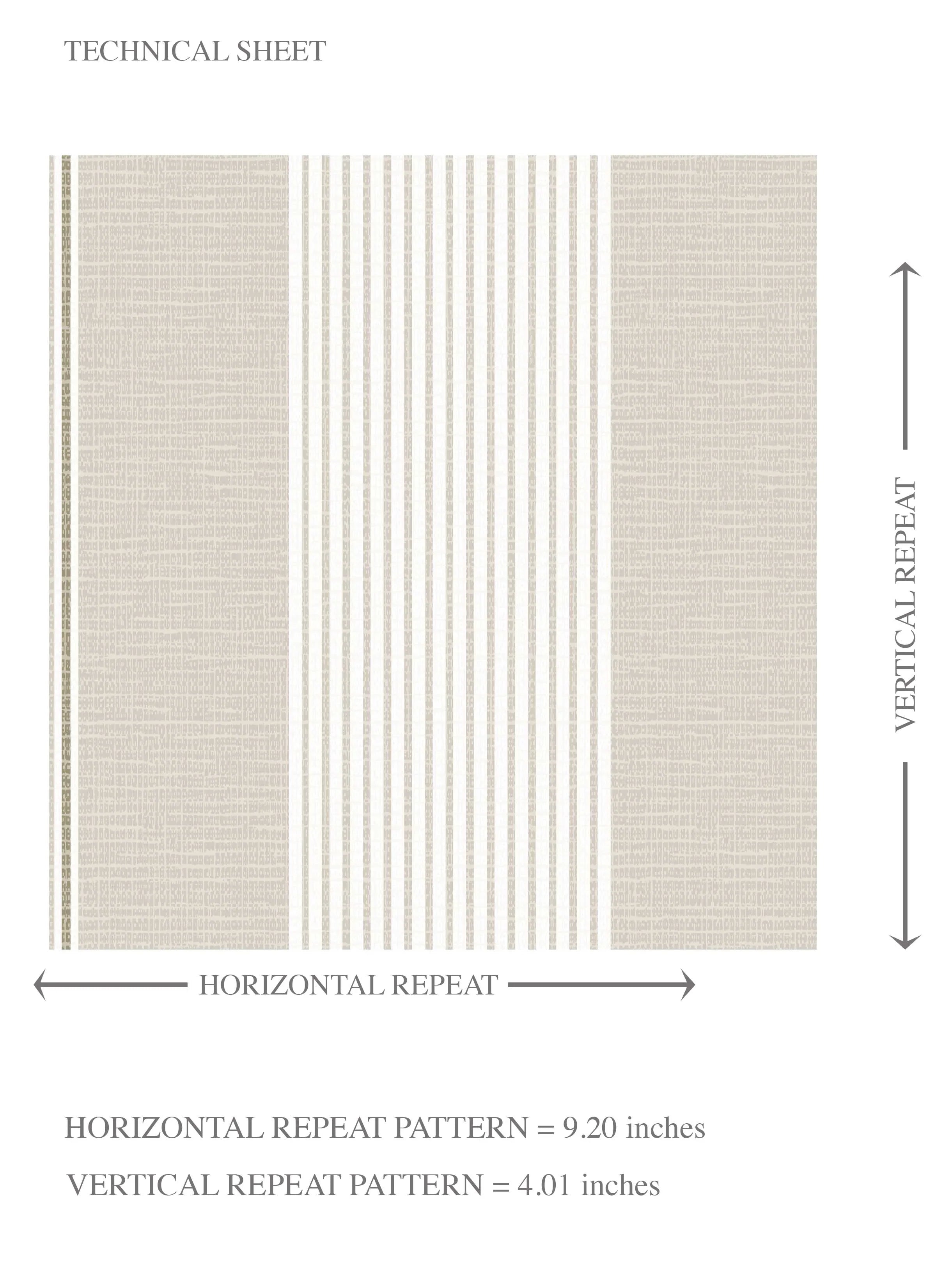 Neutral Geometric Striped Kids Room Wallpaper Sample (Greige/ Beige/ Warm Grey)