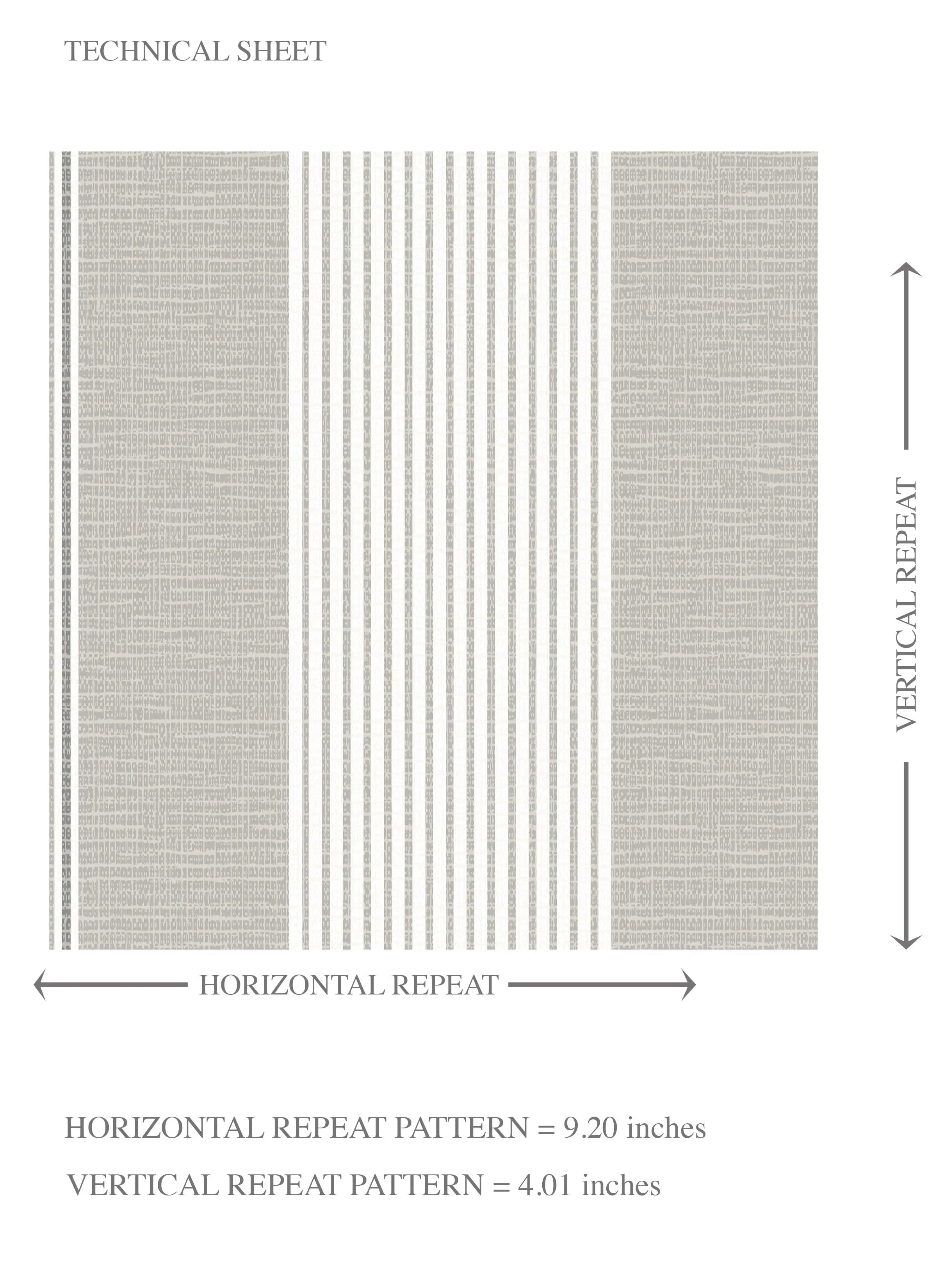 Neutral Geometric Striped Kids Room Wallpaper Sample (Grey)