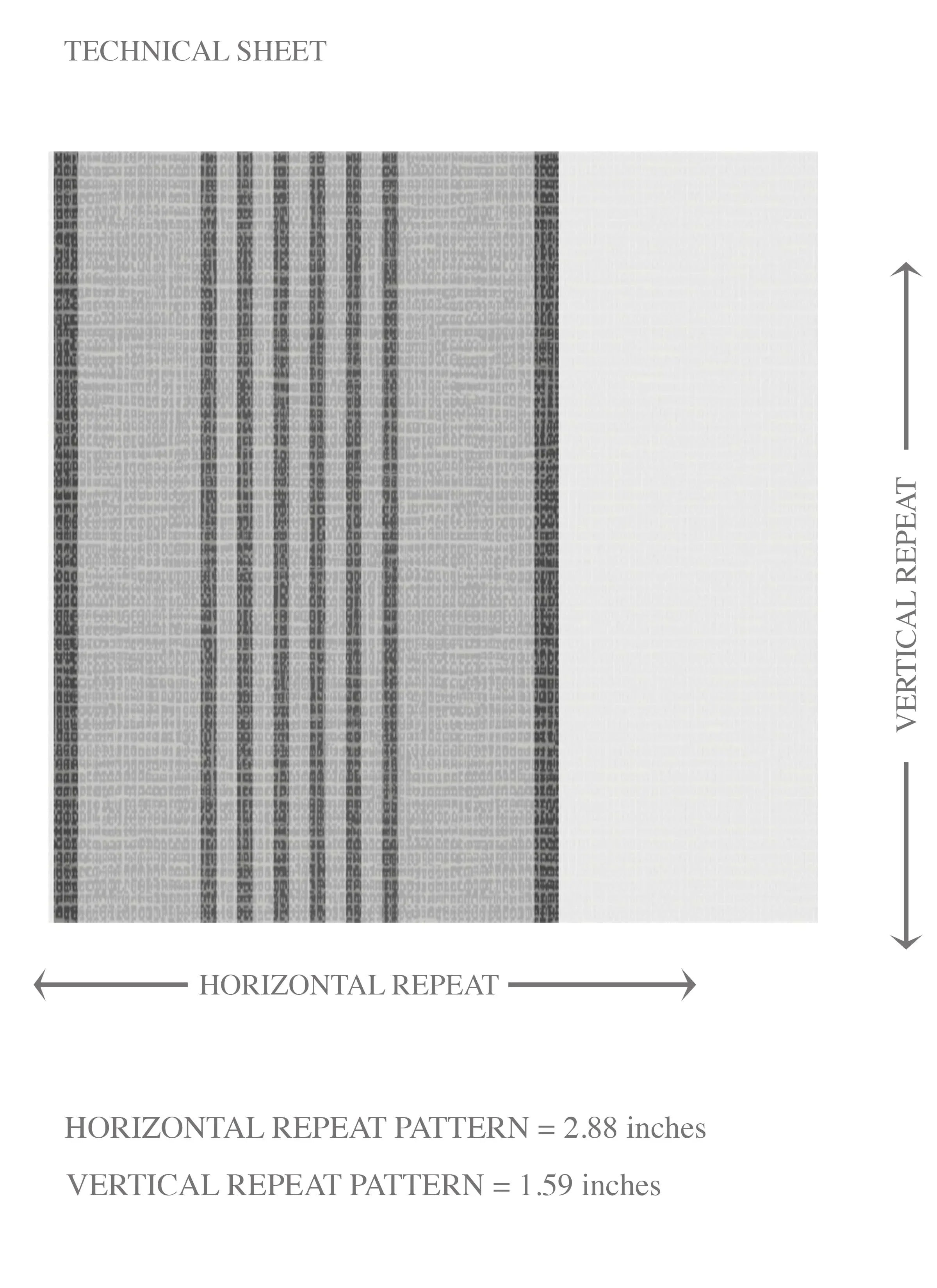 Neutral Geometric Striped Kids Room Wallpaper (Grey)