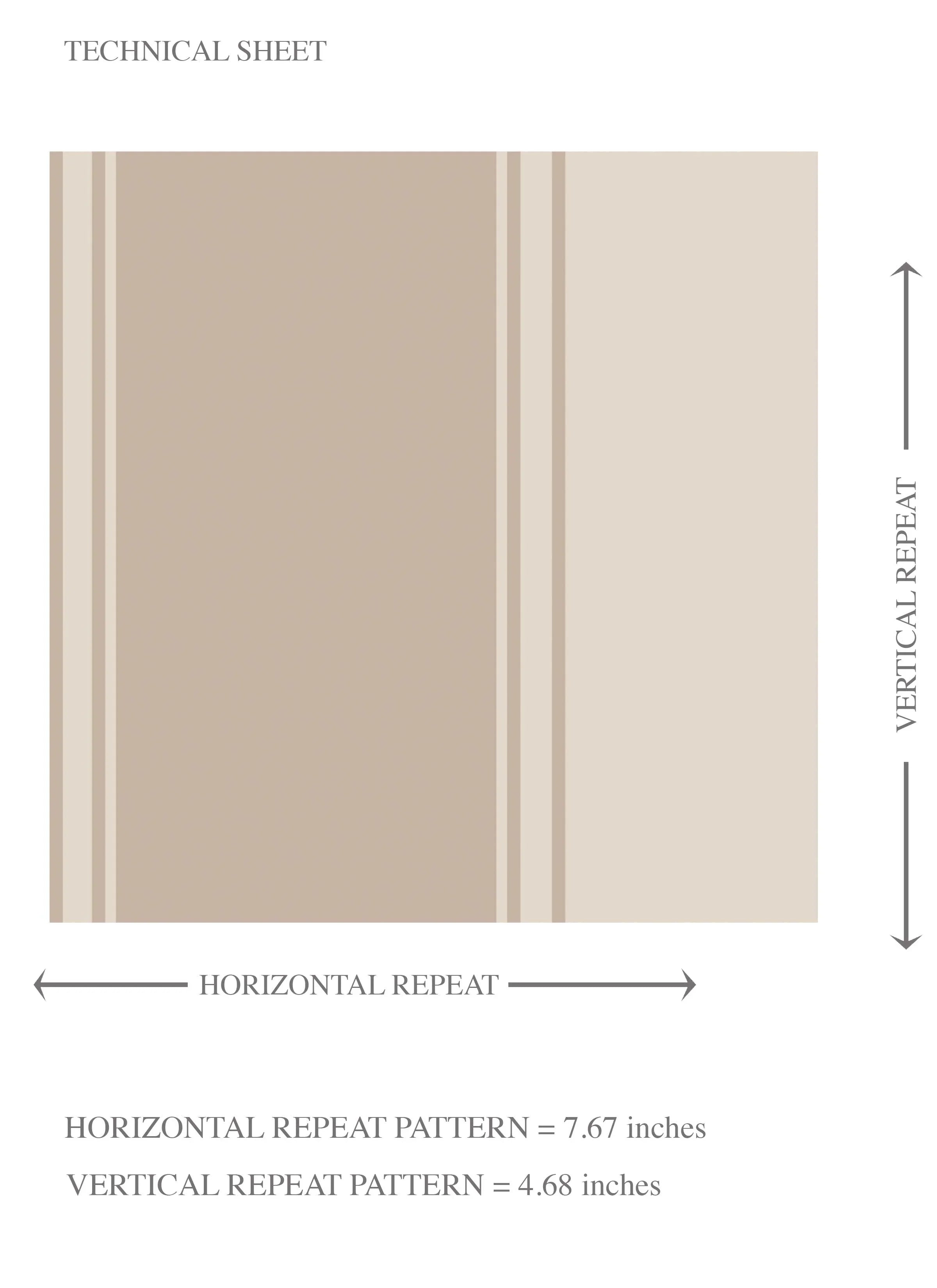 Neutral Geometric Striped Kids Room Wallpaper Sample (Brown/ Beige)