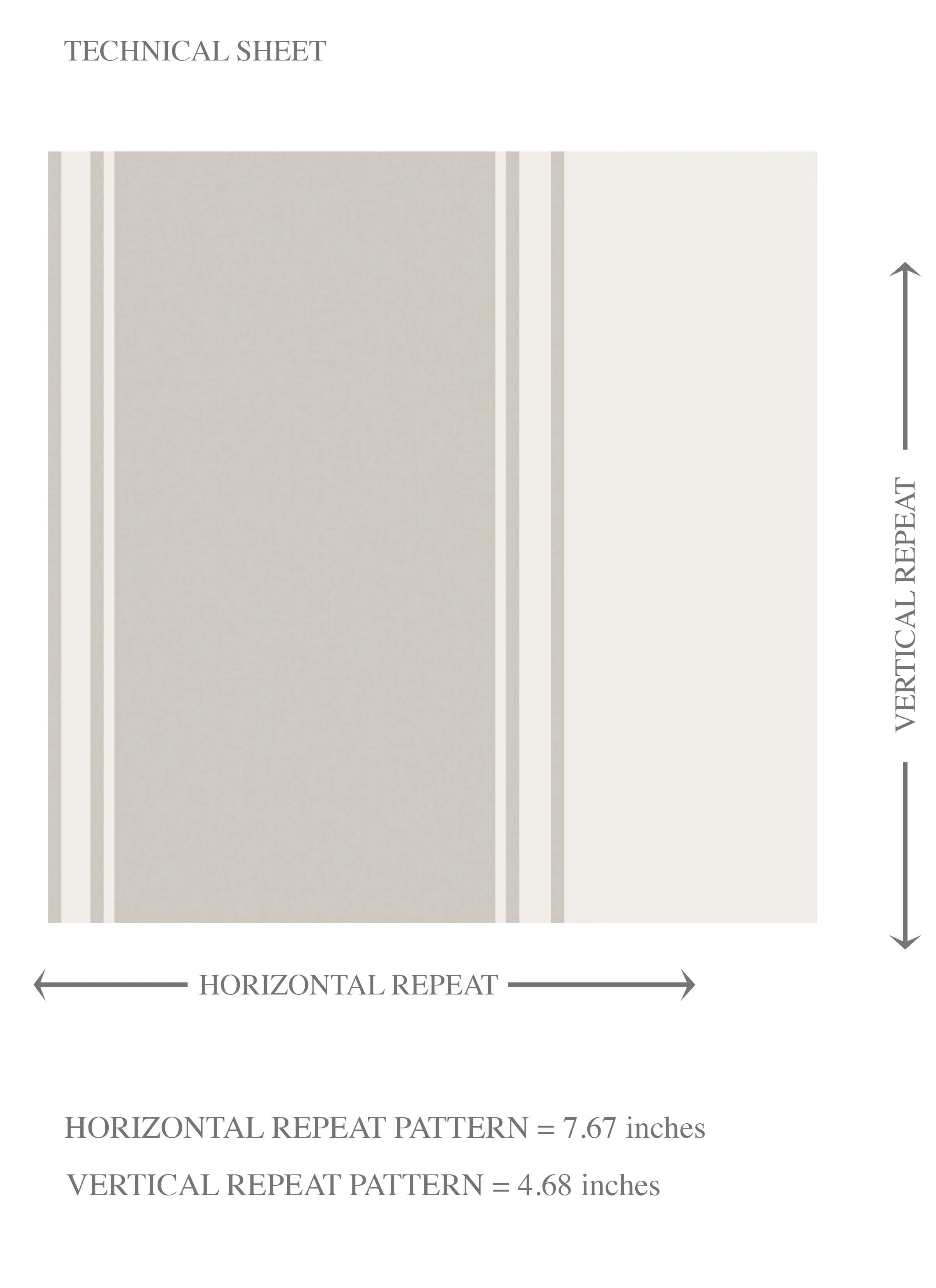 Neutral Geometric Striped Kids Room Wallpaper Sample (Greige/ Warm Grey)