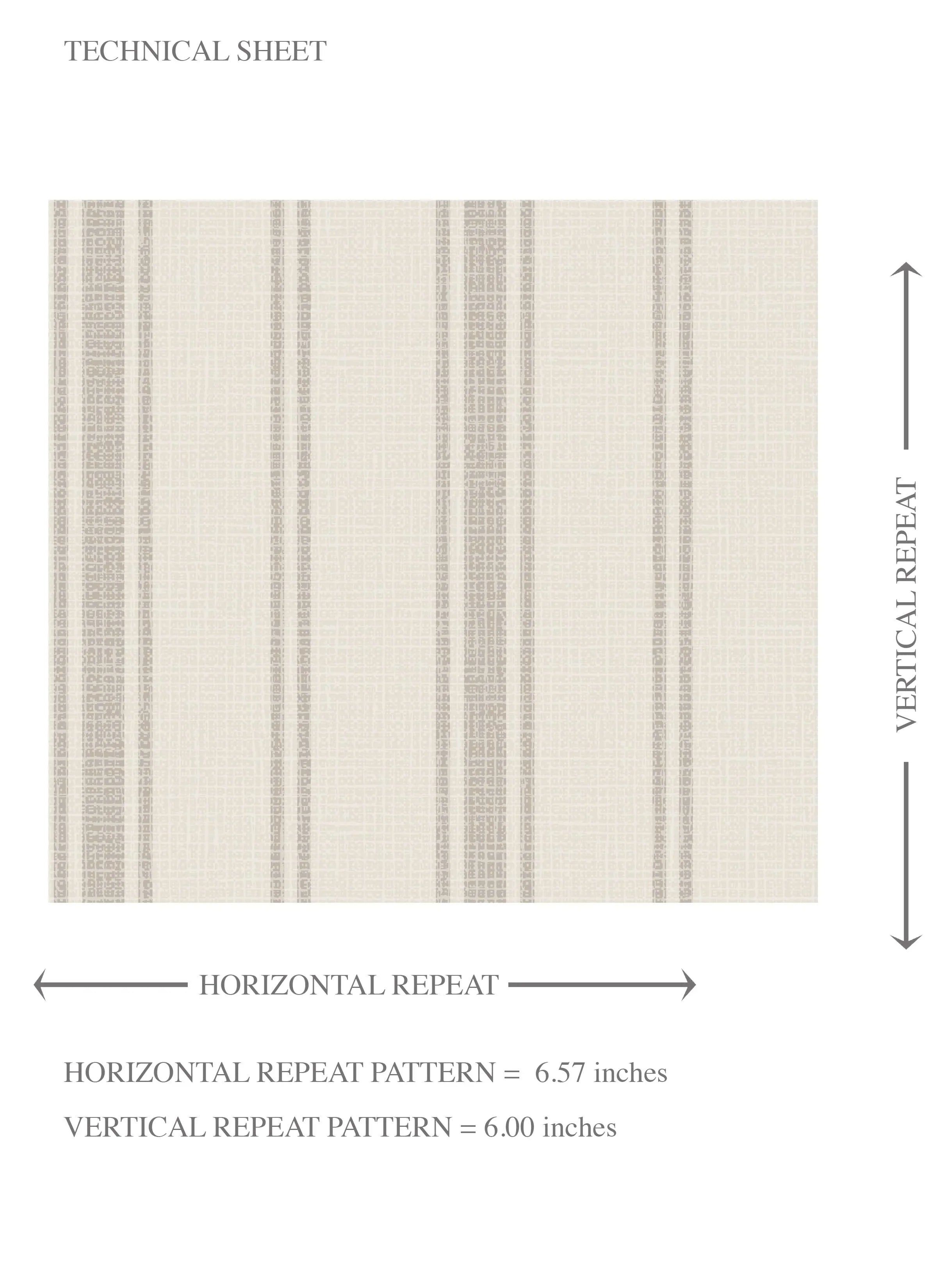 Neutral Geometric Striped Kids Room Wallpaper Sample (Cream/ Beige/ Grey)