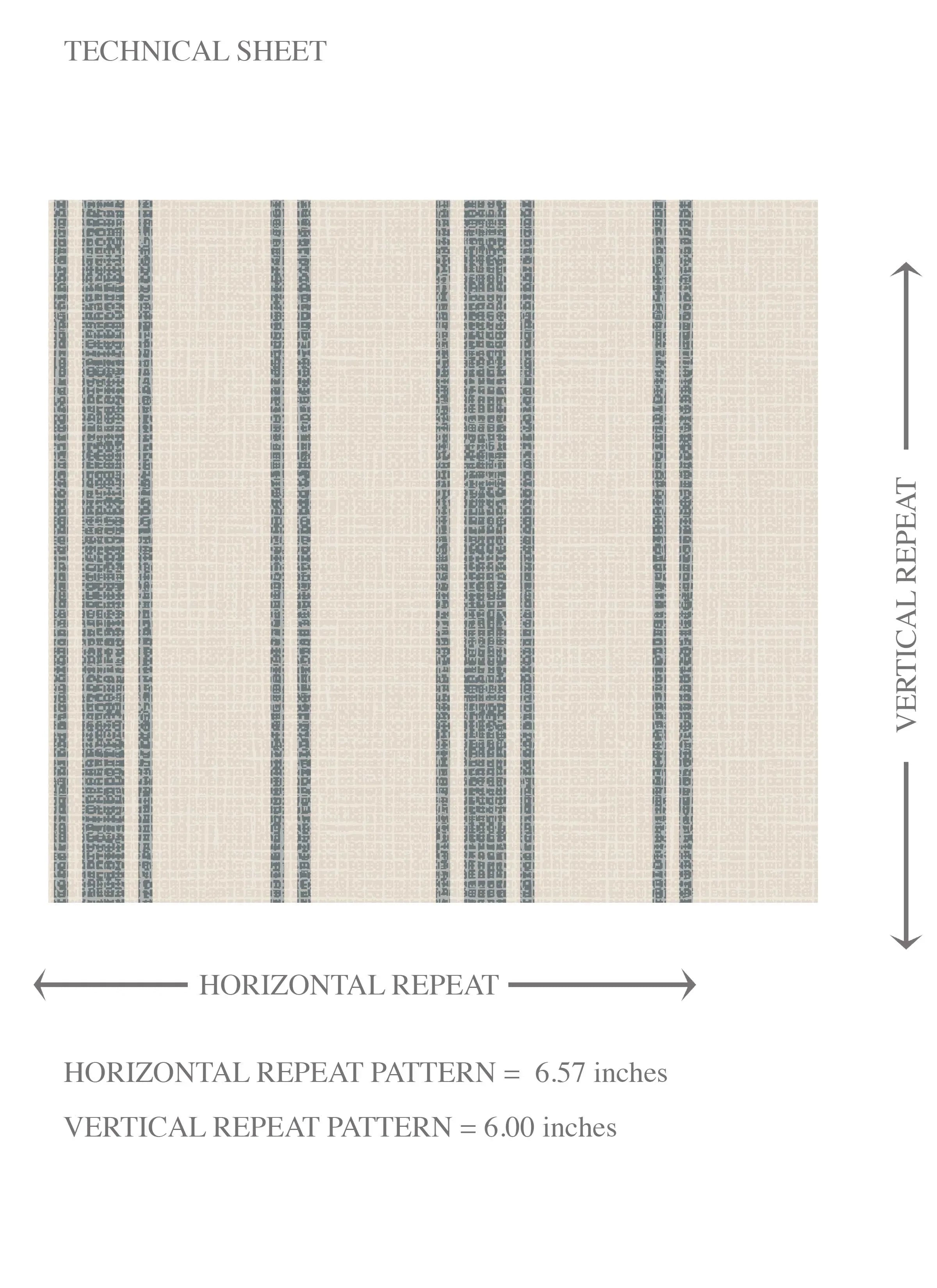Neutral Geometric Striped Kids Room Wallpaper (Ash Grey/ Cream)