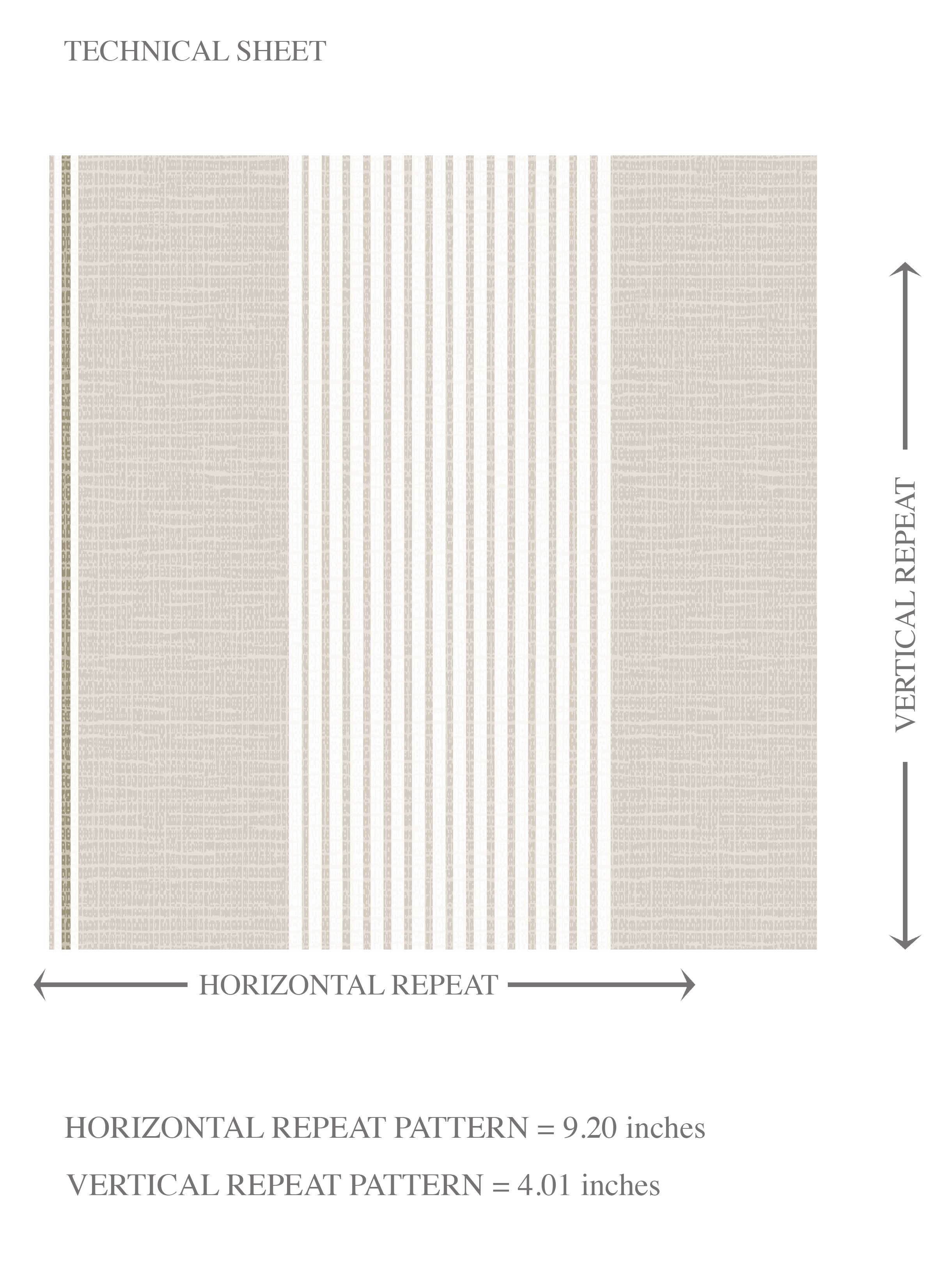 Neutral Geometric Striped Kids Room Wallpaper Sample (Greige/ Beige/ Warm Gray)