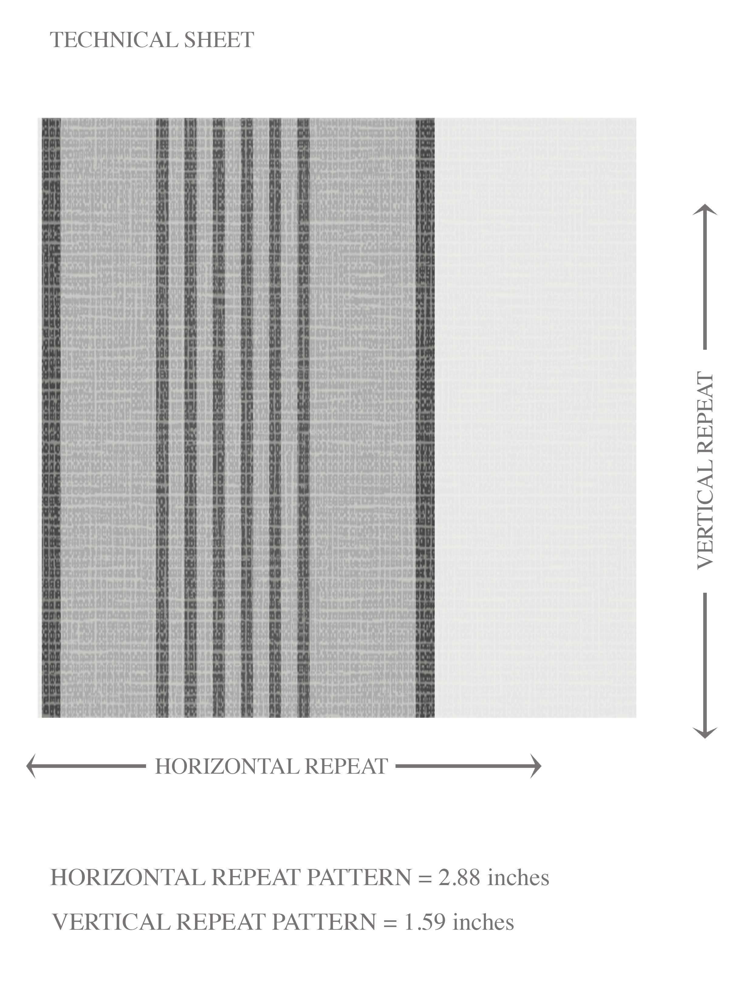 Neutral Geometric Striped Kids Room Wallpaper (Gray)