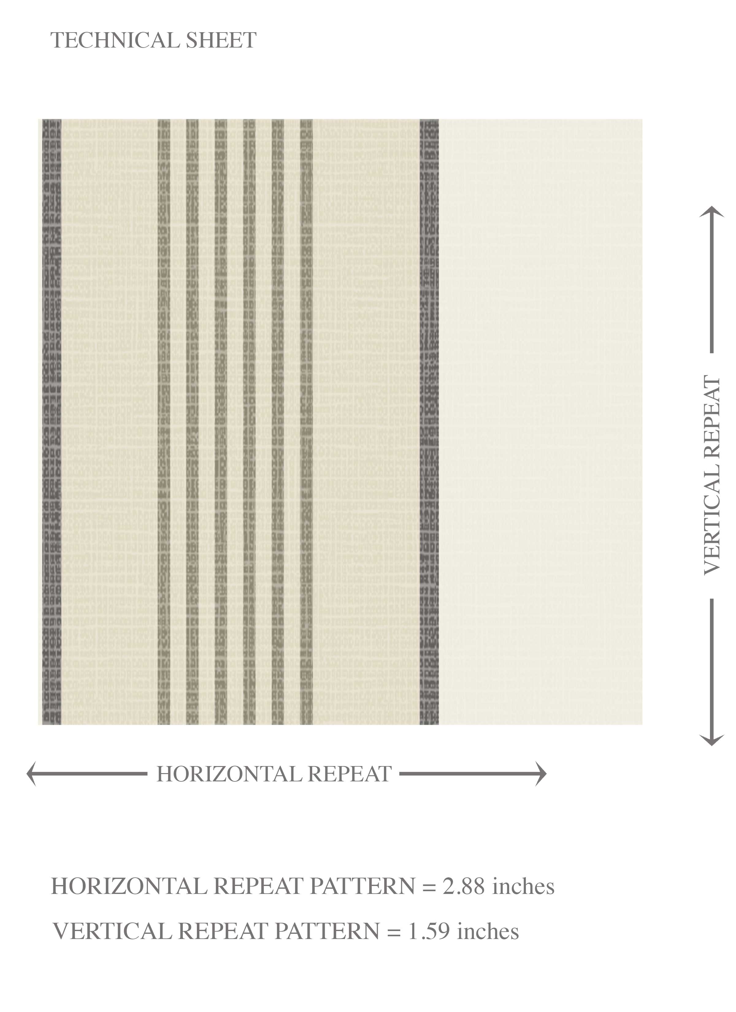 Neutral Geometric Striped Kids Room Wallpaper Cream/ Beige/ Warm Gray