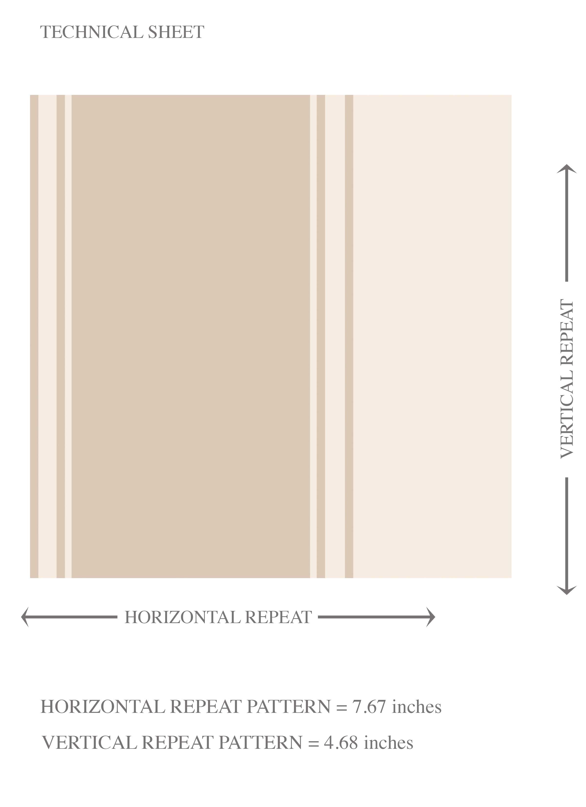 Neutral Geometric Striped Kids Room Wallpaper (Beige/ Taupe)