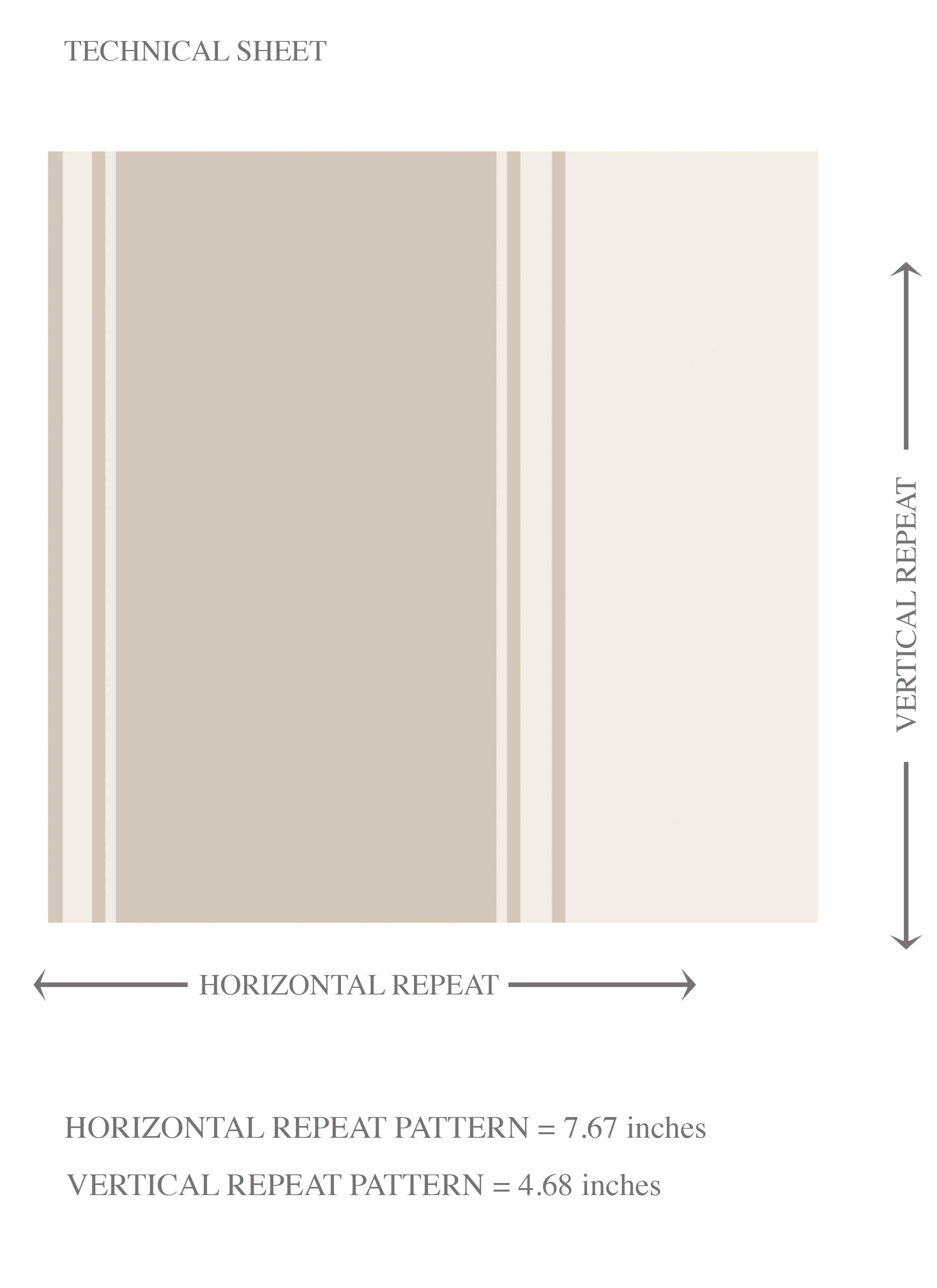 Neutral Geometric Striped Kids Room Wallpaper Sample (Greige/ Taupe/ Warm Gray)