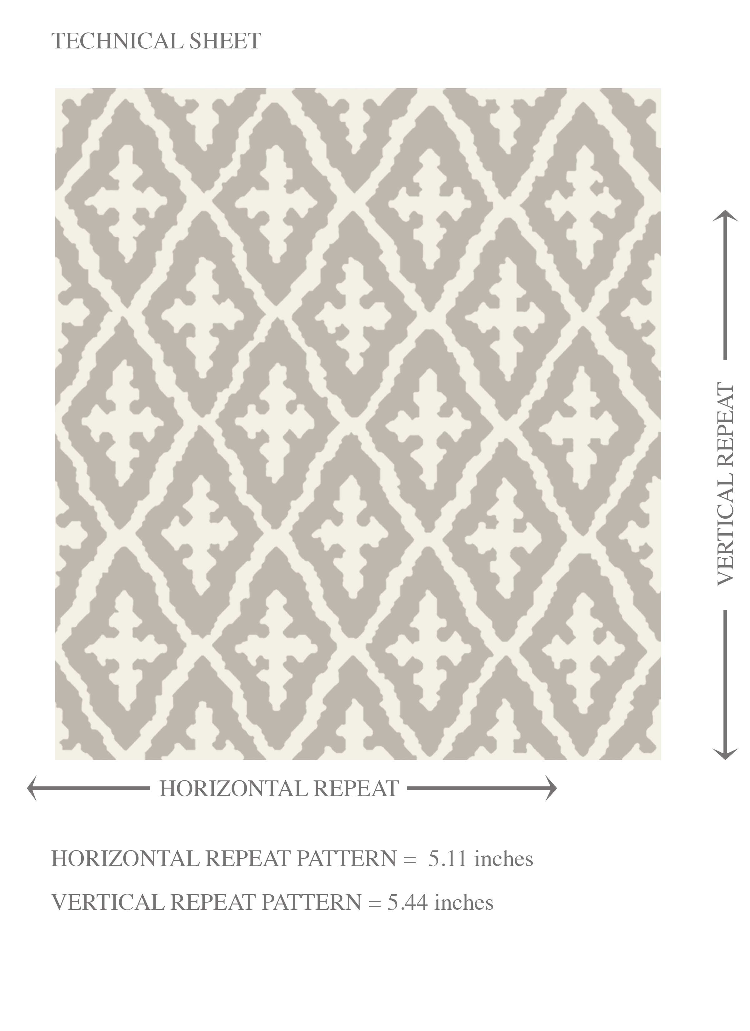 Neutral Geometric Diamond Lattice Kids Room Wallpaper Sample (Gray/ Soft Taupe/ White)
