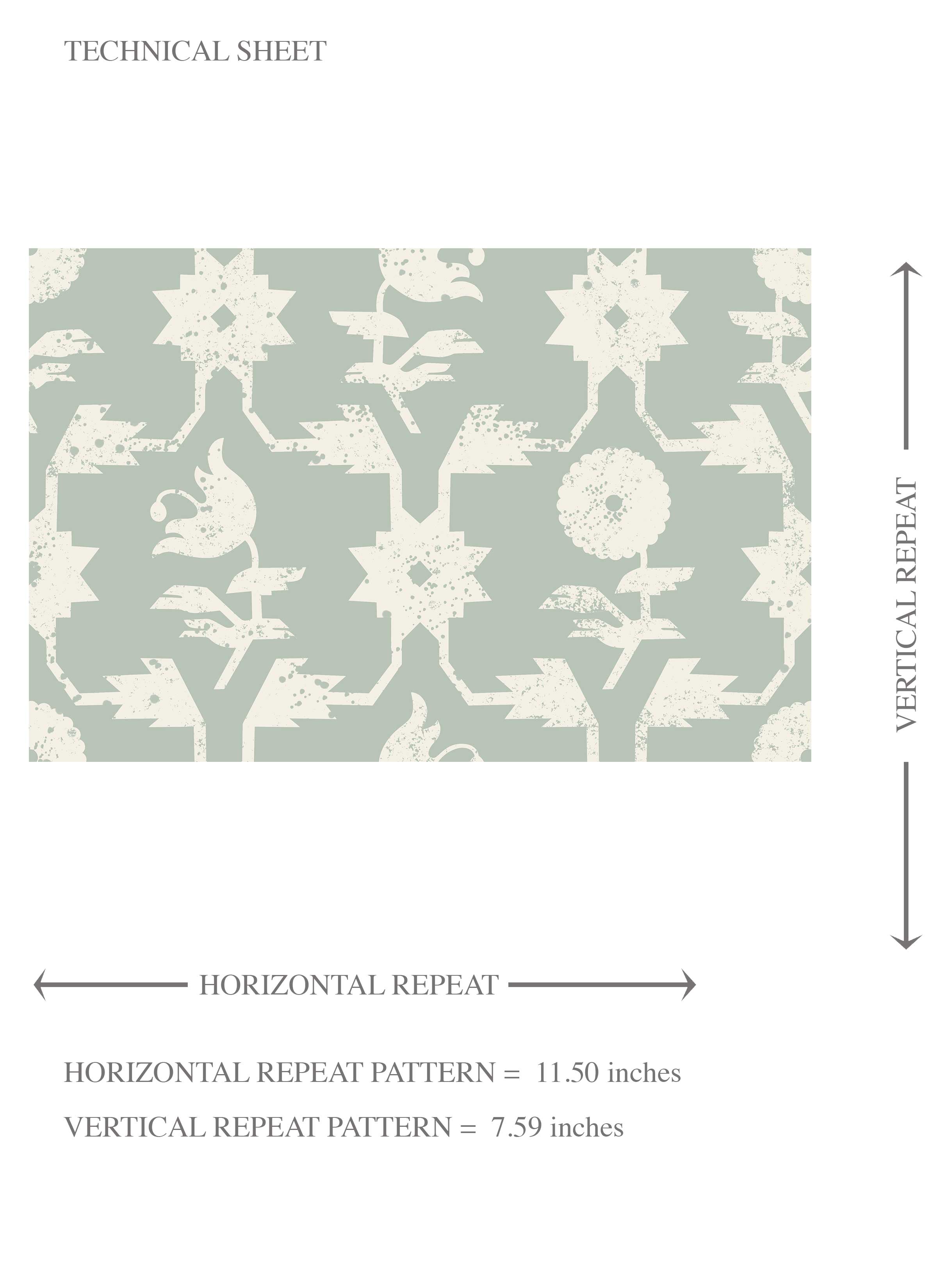 Modern Floral Botanical Kids Room Wallpaper (Green/ White)