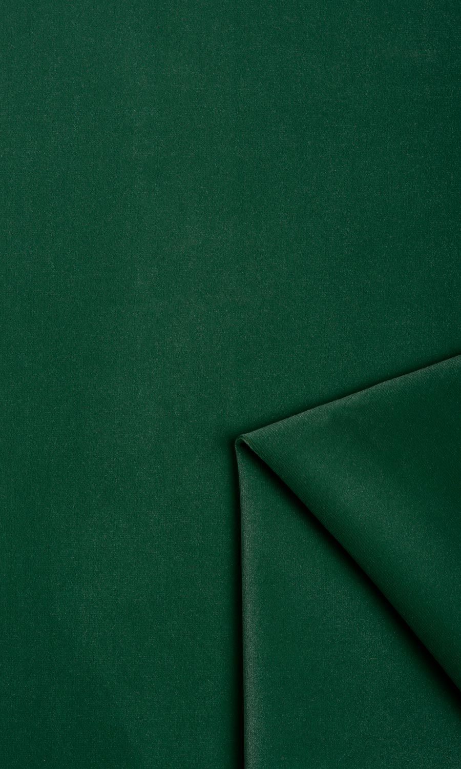 Velvet Window Treatments Fabric Sample (Emerald Green)