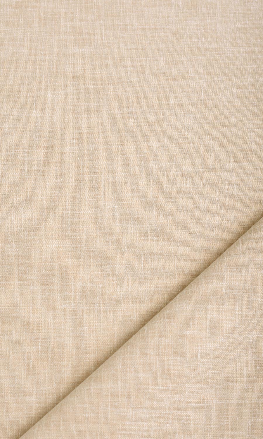 Poly-Cotton Blend Home Textile Fabric Material By the Metre (Peach Pink)