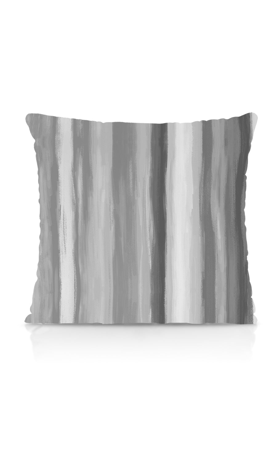 Dimout Striped Free Fabric Material Sample (Grey)