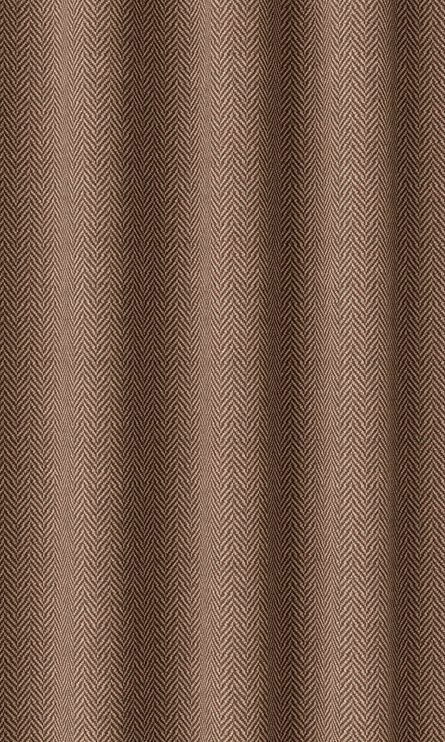Herringbone Textured Home Décor Fabric Sample (Red/ Orange)