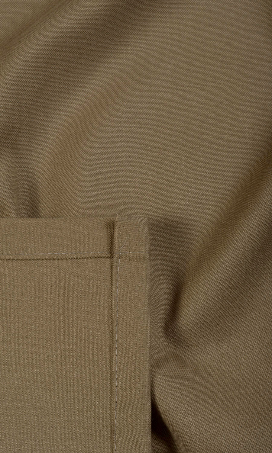 Poly-Cotton Home Textile Fabric Material By the Metre (Brown)